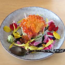 【名物】本マグロミルフィーユ