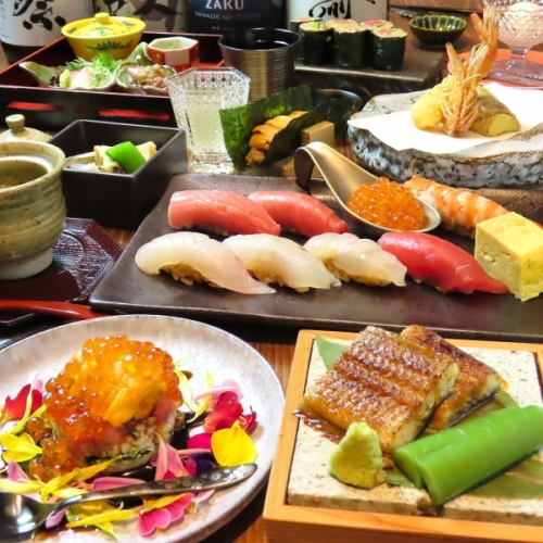 21時以降は気軽に楽しめる5,800円のコースもご用意しております