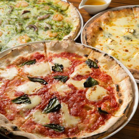 ナポリ風マルゲリータ/ ジャーマンポテトピザ