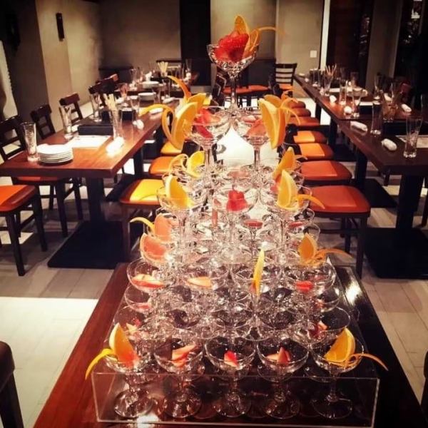 バーならではの非日常空間を演出♪