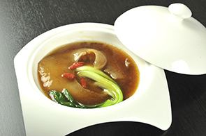 Boiled shark fin Cantonese sauce