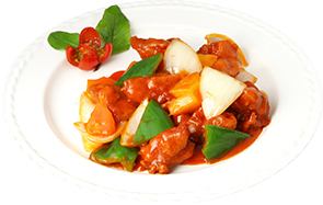 Sweet and sour pork (sweet and sour sauce / black vinegar)