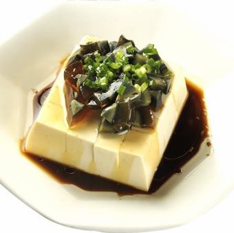 自家製ピータン豆腐