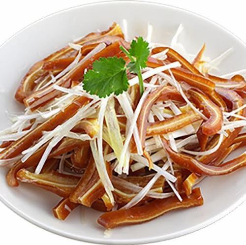 豚耳のコリコリ冷菜