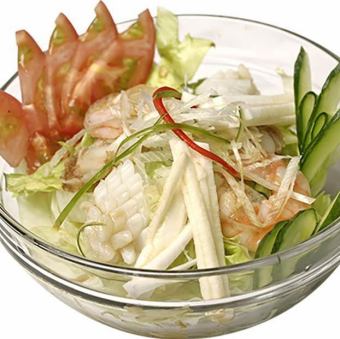 中華風海鮮サラダ