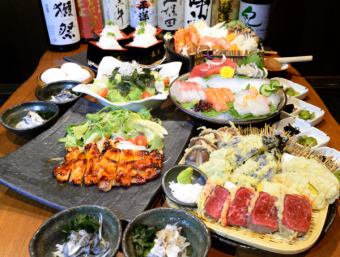 【紀州冬の宴】紀州三大名産！歓送迎会はこれで決まり！<全9品>飲放題付5000円(税込)