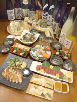 【紀州夏の宴】和歌山県産夏の旬食材を満喫!<全10品>飲み放題付5500円(税込)