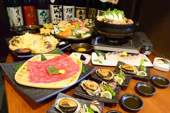 【紀州秋の宴】熊野牛と旬の味覚！食欲の秋は贅沢三昧！<全8品>飲放題付5500円(税込)