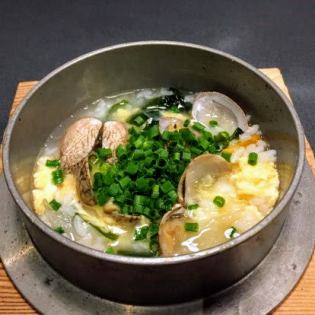 あさり雑炊