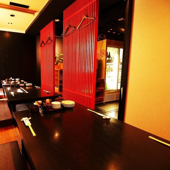 Recommended for dates and entertainment in a private room with a horigotatsu style ◎