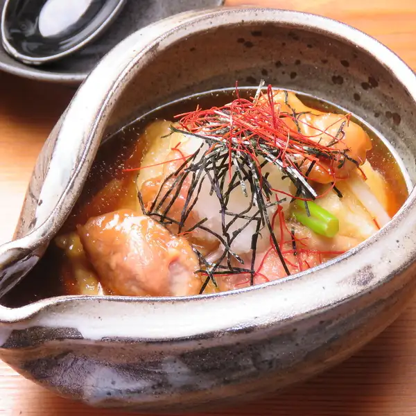 ~ゆるり蔵のだし自慢~合鴨南蛮出汁の揚げ出し豆富