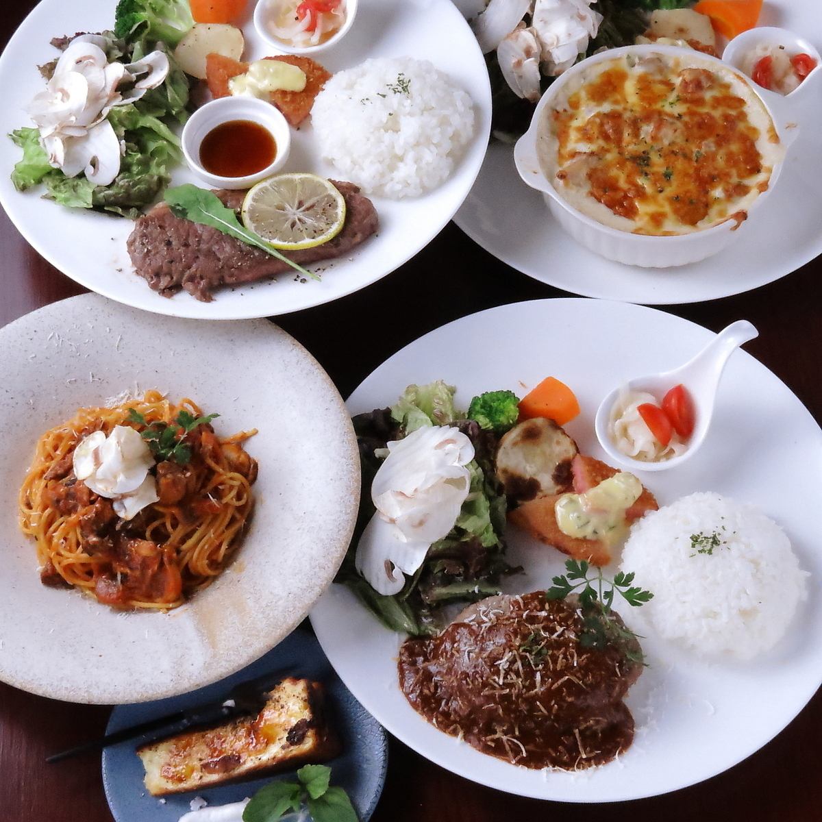 美味しいお料理がリーズナブル！ランチメニューを豊富にご用意♪