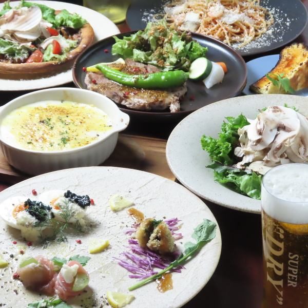 おすすめ♪【BistroCOVOディナー各種コース】一つ一つ丁寧に作り上げた本格的なお料理を惜しみなくご提供！