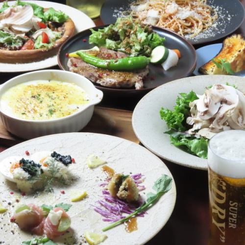おすすめ♪【BistroCOVOディナー各種コース】一つ一つ丁寧に作り上げた本格的なお料理を惜しみなくご提供！