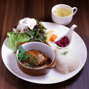 和牛ハンバーグディナープレート