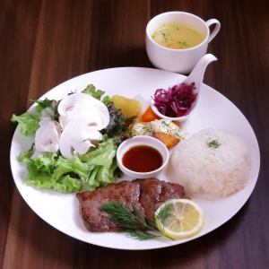 牛サーロインステーキディナープレート