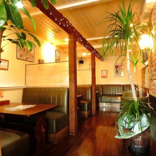 Please enjoy your meal in a relaxed atmosphere!