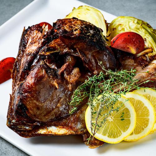 烤箱烘烤的國產藍鰭鮪領