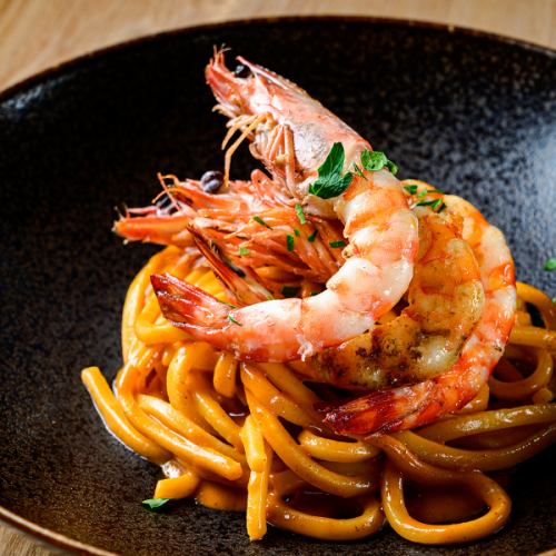 【經典乾麵條義面】奢華牡蠣虎蝦意麵