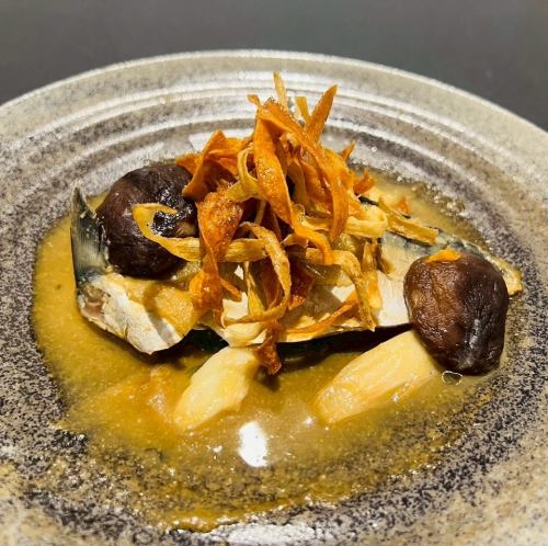 고등어의 된장 조림