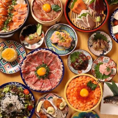 多彩な海鮮料理をご堪能