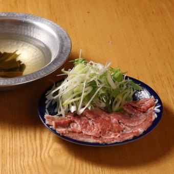 A5和牛の出汁しゃぶ