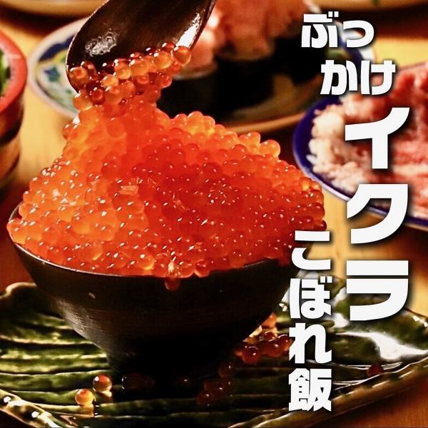名物♪こぼれるいくらのオイサー飯