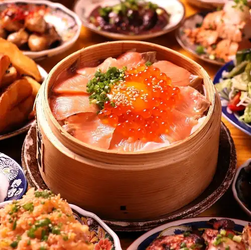 A banquet course where you can enjoy seafood