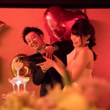 [Wedding after-party plan:]AGEHA_WEDDING_COURS!!3500 yen~