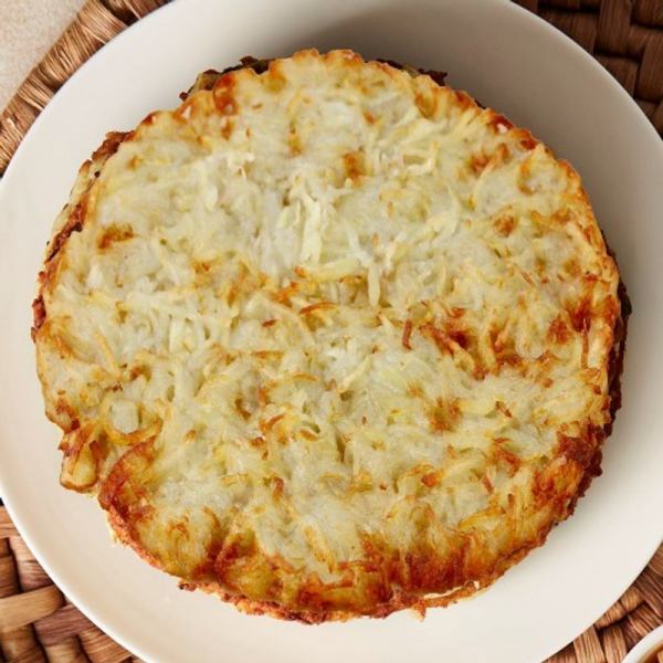【サクッカリッ派vsサクッもち派！？】じゃがいもチーズチヂミ