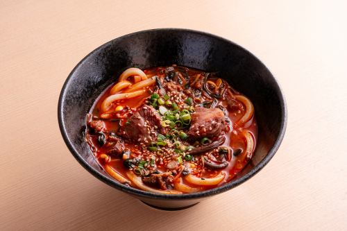 カルビうどん（orラーメン）