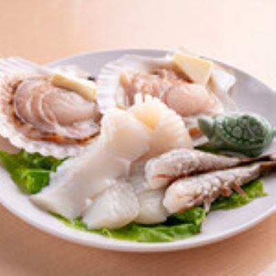 Assorted seafood