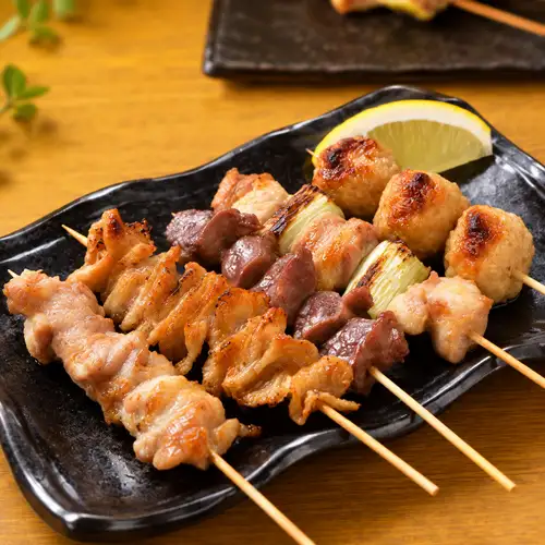 おまかせ串焼き 五種盛り