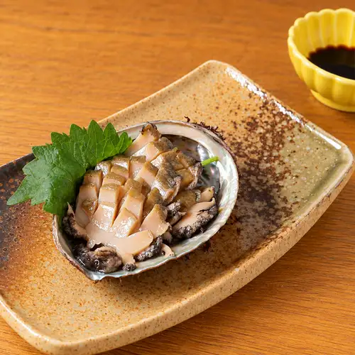 Abalone sashimi