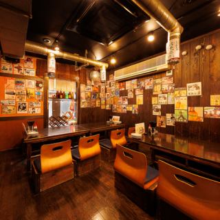 2名様から団体様まで多種多様な個室席を完備しております。何名様でも個室でご案内できますのでシーンを問わずご利用いただけますよ♪気の知れた仲間との飲み会,外せない接待など使い方はお客様次第!スタッフ一同心を込めておもてなしいたします♪