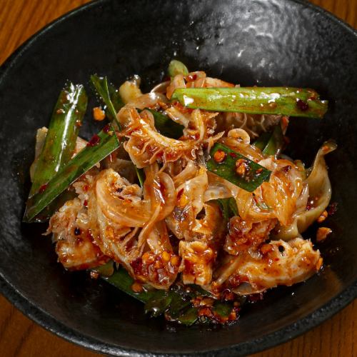 ハチノスのピリ辛和え(牛第2胃)