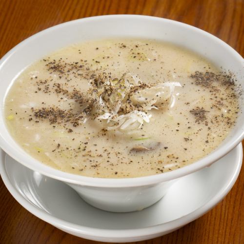 牛タン白湯スープ(牛タン下)