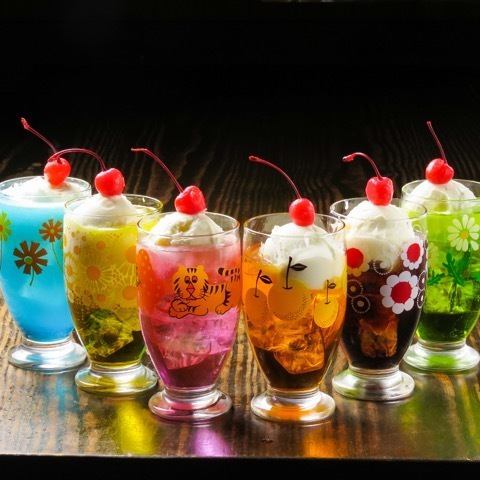 [All 9 types of cream soda for adults] Enjoy the look♪