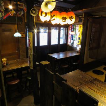 Private reservations for up to 40 people are also welcome♪Enjoy a large banquet in a retro Showa era atmosphere!