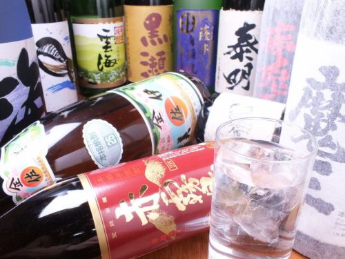 焼酎【芋・麦】各種、取り揃えております。