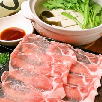【豚鍋コース】全7品120分飲み放題付⇒6000円