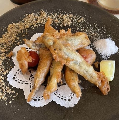 [Crunchy] Today's seafood frit with beer batter