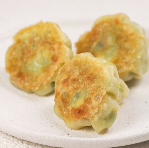 <看板メニュー 羊肉の焼売>焼きシュウマイ(肉もしくは野菜)3つ