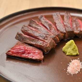 Wagyu beef sirloin steak
