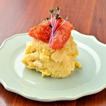 Grilled Mentaiko Potato Salad