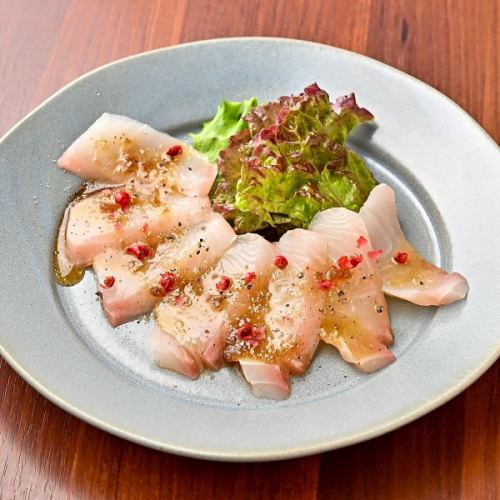 鯛のカルパッチョ