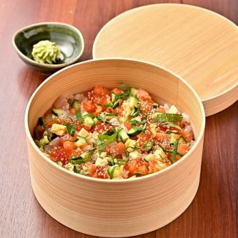 Seafood bara chirashi