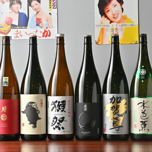 全国の銘酒を厳選！料理と合う日本酒