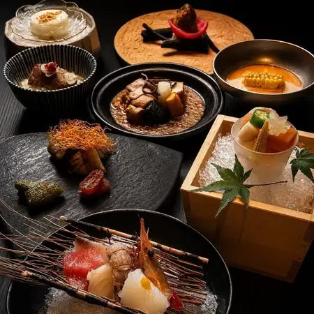 8月限定【會海鮮コース】お造り豪華個人盛・あんこう麹蒸し等 個別盛料理八品