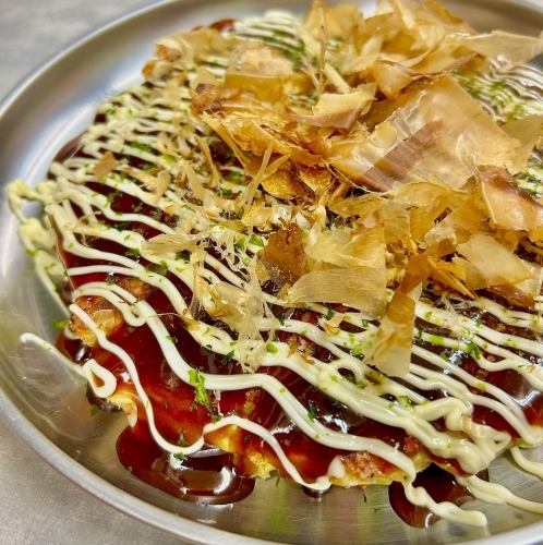 【在這裡才能品嚐到】精緻的新大阪燒